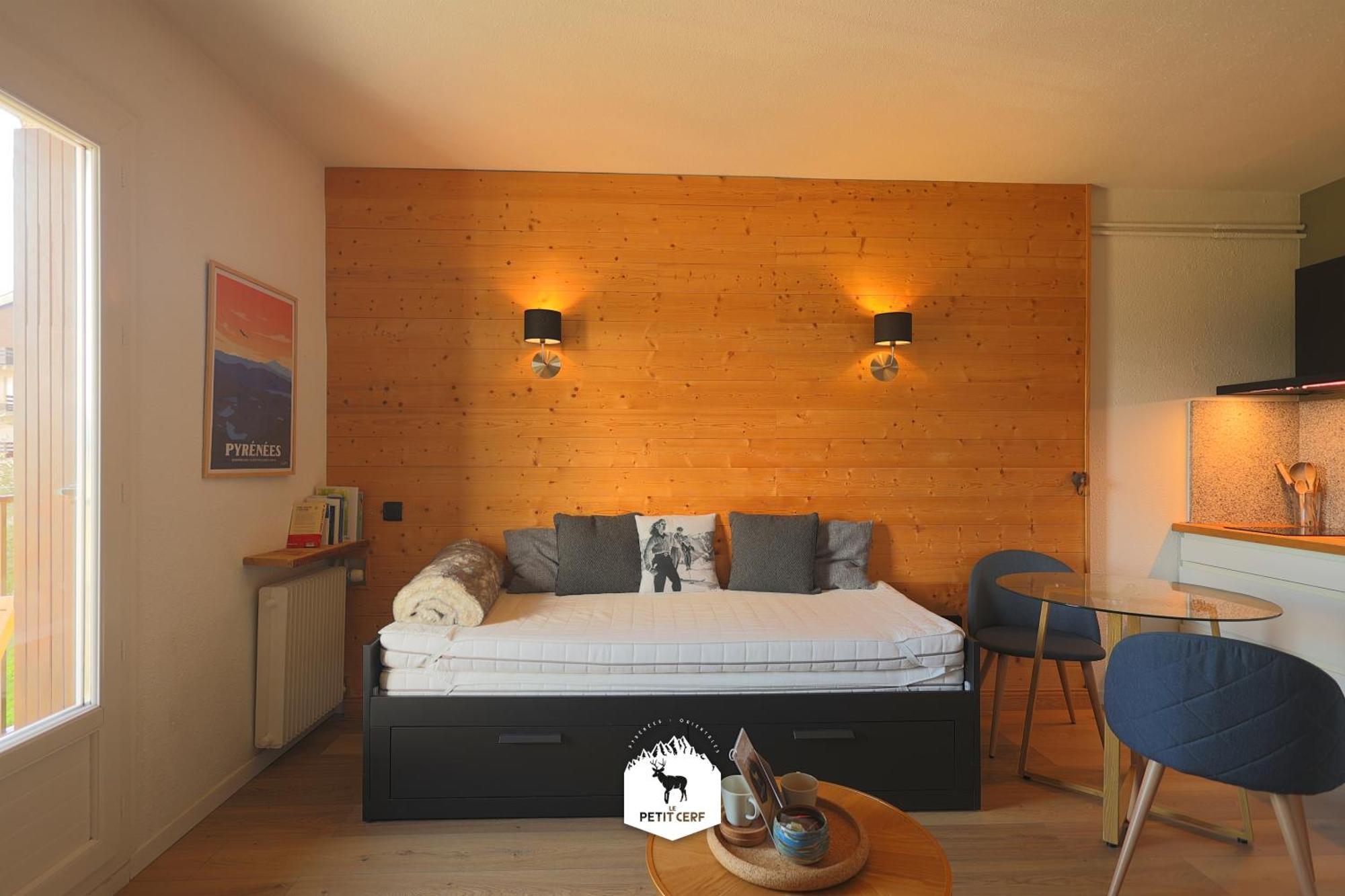 Le Petit Ours & Le Petit Cerf - Studios Vue Lac & Montagnes Les Angles  Exterior foto